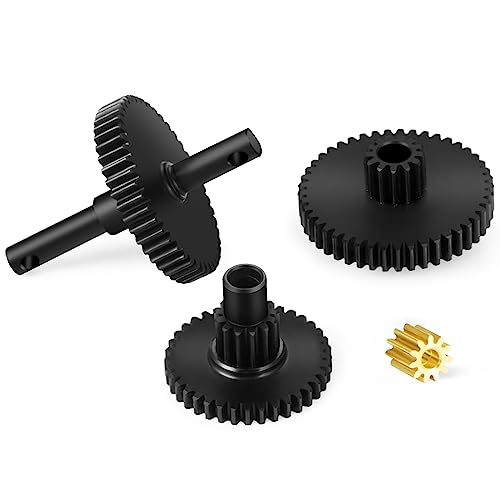 Steel Transmission Gear Pinion Set for 1/18 TRX4M Defender, Bronco, K10 High Trail, F150 RC Crawler Car Upgrade Parts - style: 40.3:1