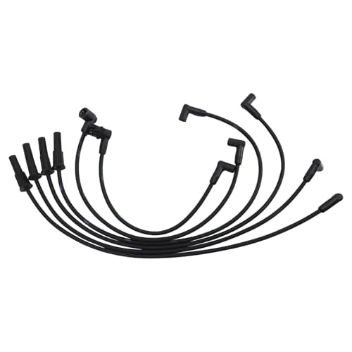 TRQ Spark Plug Wire Set | For 1977-1990 Ford 1977-1986 Mercury - style: IWA70220