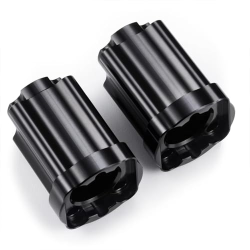 RC Repairs Models For Mini For LMT 4X4 1/18 Brushed 2Pcs Metal Alloy Rear Axle Cup Fix Mount Monster Truck RTR Upgrade Parts