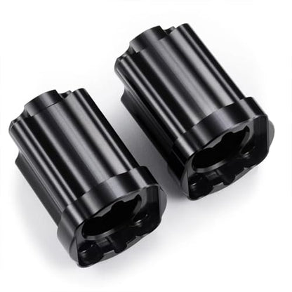 RC Repairs Models For Mini For LMT 4X4 1/18 Brushed 2Pcs Metal Alloy Rear Axle Cup Fix Mount Monster Truck RTR Upgrade Parts