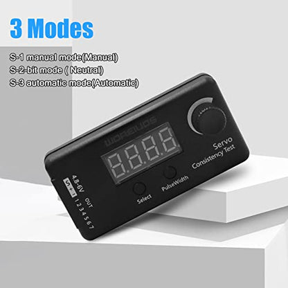 RC Digital Servo Tester ESC Consistency Tester for RC Helicopter Airplane Car