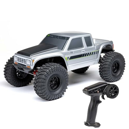 Axial RC Truck 1/10 SCX10 III Coyote 4X4 RTR (Battery and Charger Not Included) Brushed Rock Crawler, Silver, AXI-2036T1 - color: Silver
