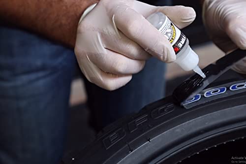 Tire Stickers - FleXement Tire Lettering Application Adhesive Glue - 40gm