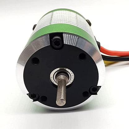 XTEAM 3650 5400KV Brushless Motor 1300W 115A 11V 4-Pole Design, Suitable for 1/8 1/10 1/12 RC Electric Racing Car, Buggy, RC Boat - size: 3650-5400KV