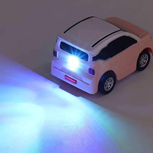 SIXRUN Mini Remote Control Car Watch Toy for Kids, 2.4GHz RC Racing Car with LED Lights, USB Rechargeable, 30m Range, Adjustable Silicone Strap, Birthday Gift for Boys Girls Ages 3+ - color: Pink