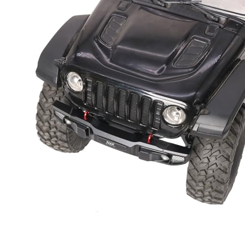 KYX Racing CNC Aluminum Front Bumper Upgrades Parts Accessories for 1/10 RC Crawler Car Axial SCX10 II SCX10 III