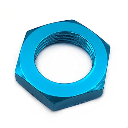FainWan 4Pcs 12mm to 17mm Wheel Hex Hub Adapter Conversion Extension for 1/10 RC Car Upgrade 1/8 Tires/Off-Road/Short Card/Big Foot tire(Blue)