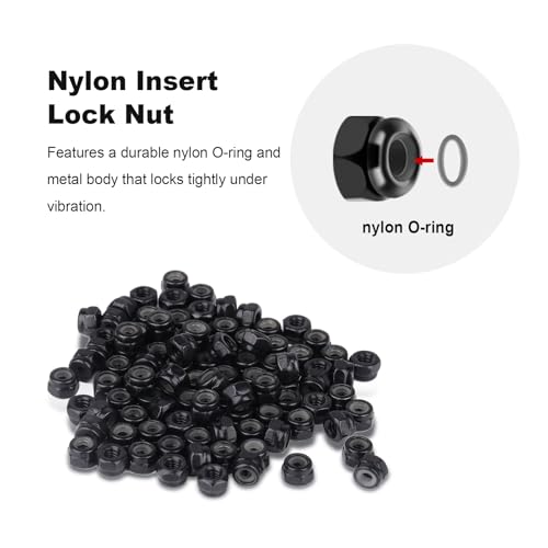 Lock Nuts & Wheel Wrench for SCX24 Wheels JLU AXI00002 C10 AXI00001 Bronco Deadbolt AXI90081 AXI00004 Betty B-17 Gladiator AXI00005 Axial 1/24 RC Crawler Car, 50pcs
