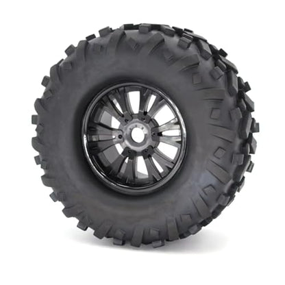Compatible with 1/8 RC Car Modified Parts 170MM 2PCS Tire for Buggy Scale Truck Banner Wilderness Tires Wheels Hub RC Assortment