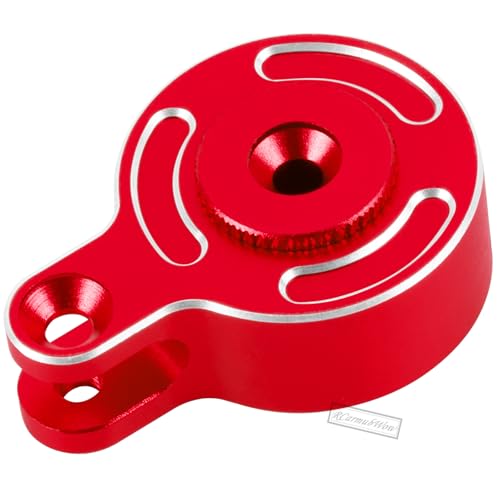 RC Direct Mount Servo Saver 23T Spline Upgrades Part for 1/10 Big Rock 3S BLX,Granite/Senton/Vorteks 3S BLX &Mega550,Kraton/Outcast 4S BLX,Alloy Servo,Replace ARA340181,Red - color: Red(1set)