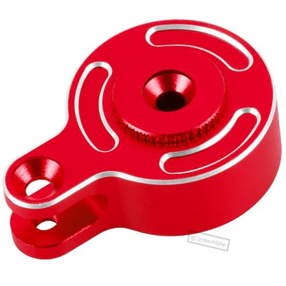 RC Direct Mount Servo Saver 23T Spline Upgrades Part for 1/10 Big Rock 3S BLX,Granite/Senton/Vorteks 3S BLX &Mega550,Kraton/Outcast 4S BLX,Alloy Servo,Replace ARA340181,Red - color: Red(1set)