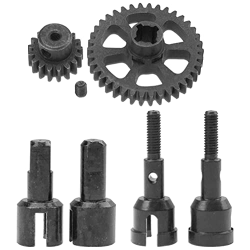 ShareGoo Metal Steering Knuckles Kit Shock Tower Bearings Chassis Brace Transmission Shaft Hex Adapter Compatible with WLtoys A949 A969 A959-A A979 k929 1/18 RC Car Upgrade Parts
