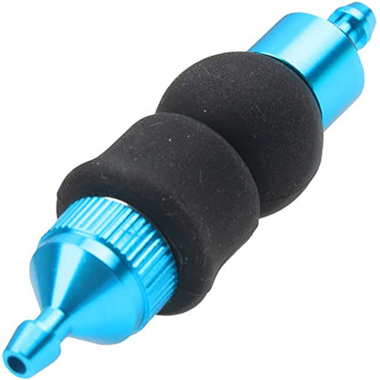 ShareGoo 1/8 1/10 RC Car Manual Oil Pump Compatible with HSP WLtoys HPI Tamiya Arrma Traxxas 1/10 Nitro Power Off-Road RC Car (Blue) - color: Blue