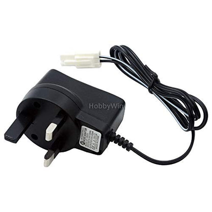 9.6V 250mA UK Charger EL-2P Male Plug P-to-S for NiMH NiCD Battery Pack RC Car Buggy Truck Racing Boat