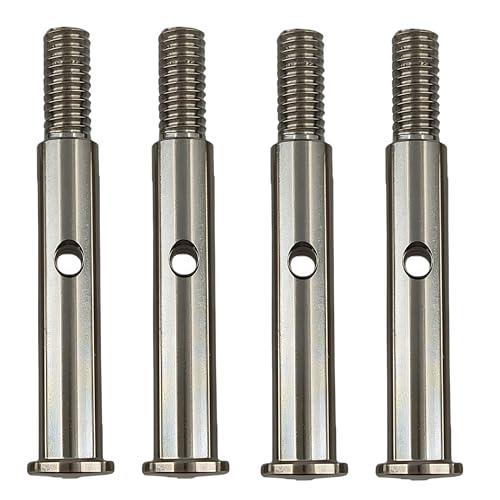 Hardened Steel Front Axles for Slash 2WD Rustler VXL Stampede RC Cars | 1/10 Scale,Upgrade Parts,3637 Compatible,High Strength,Wear Resistant,Precision Fit,Heavy Duty,CNC Machined