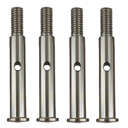 Hardened Steel Front Axles for Slash 2WD Rustler VXL Stampede RC Cars | 1/10 Scale,Upgrade Parts,3637 Compatible,High Strength,Wear Resistant,Precision Fit,Heavy Duty,CNC Machined