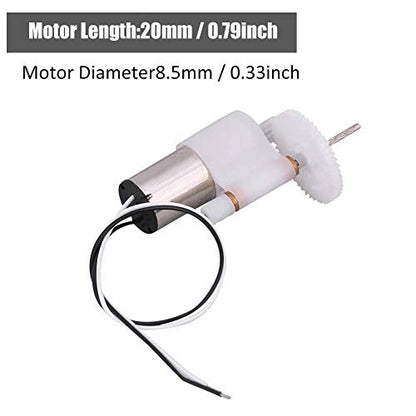 RC Drone Propeller and Motor, Coreless 8520 Motor with Gearbox and Propeller for Remote Control Drone Quadcopter Accessory Parts