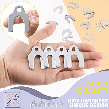 Swpeet 144Pcs 4 Sizes 1/64" 1/32" 1/16" 1/8" Auto Alignment Body Shim Assortment Kit With a Storage Box, Perfect for adjusting Body Parts or Camber