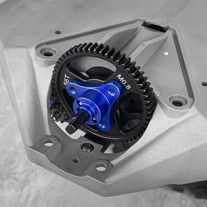 Metal Aluminum Alloy 7075 RC Slipper Clutch Eliminator Compatible with Traxxas 1/10 Stampede/Slash 4x4 VXL RC Car Upgrade Parts (Blue) - color: Blue