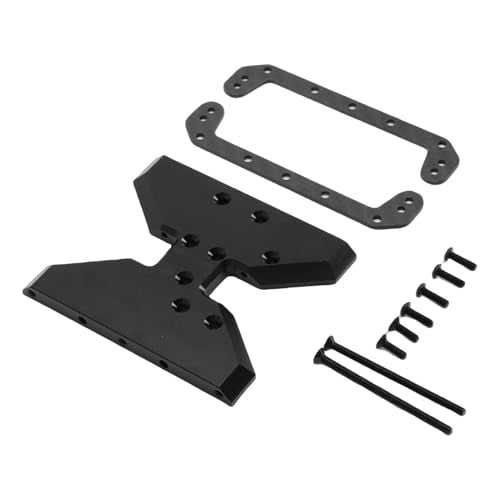 Zunate RC Chassis Skid Plate for Axial Capra 1/10 Crawler, Composite Material and POM Transmission Mount with Diversion Structure for Enhanced Heat Dissipation Gear