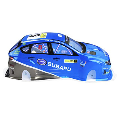 Manrock 1/10 Scale RC Painted Drift Racing Touring Onroad Car Body Shell Sti X Blue