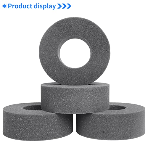 RC Tires Foams, Outer Diameter 4.33 inch / 110mm, Inner 2.0 inch/50mm, Width 1.5 inch /38mm for 1.9 Crawler Tires fit Rock Crawling Cars