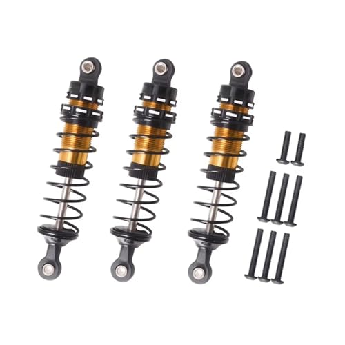 RC Crawlers Components for Tamiya for Hotshot Ii 2024 1/10 Metal Shock Absorbers Set Rc Car Parts Repair Accessories Decorative Spare