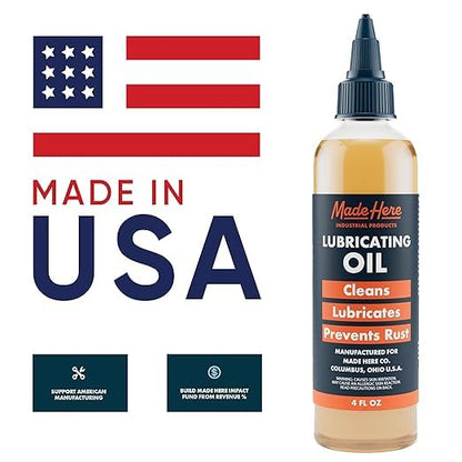Multi-use Lubricating Penetrant Oil - High-Performance, Rust Prevention, Non-Toxic Formula, 4oz - Ideal for Home, Automotive, and Industrial Use (Pack of 24) - size: Multipurpose Oil 4 Oz (Pack of 24)