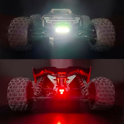 RC Car LED Lights Kit Front & Rear Light Lamp Taillight Headlight Set Compatible with 1/8 ARRMA KRATON 6S V4 V5 4WD BLX Buggy RC Car Upgrade Parts