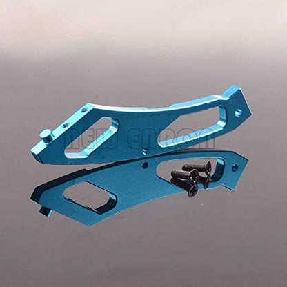 Replacement Part For BMT017 Aluminum Rear Anti-Bending Plate Chassis Brace RC Car 1/10 WR8 3.0 ST MT 3.0 Ken Block Flux Rall - (Color: Red) - color: Red