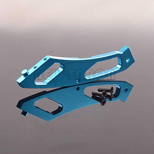 Replacement Part For BMT017 Aluminum Rear Anti-Bending Plate Chassis Brace RC Car 1/10 WR8 3.0 ST MT 3.0 Ken Block Flux Rall - (Color: Gold) - color: Gold