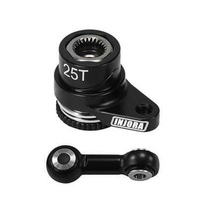 INJORA 25T Servo Saver for Arrma Mojave Typhon Granite Grom Losi Nascar