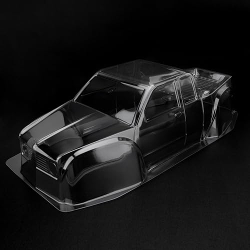 MEUS Racing Clear Body Shell for 1/10 Axial SCX10 Capra 1.9 UTB RC Crawlers, 2 PCS