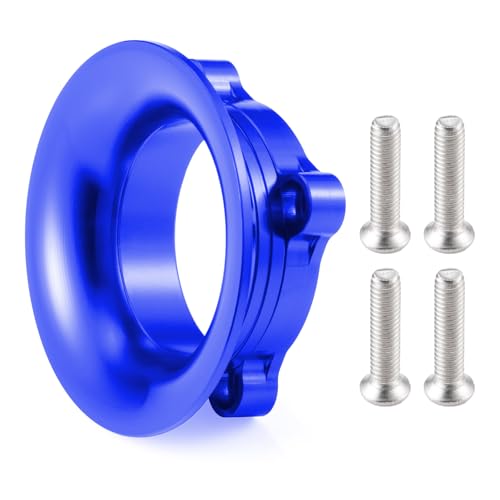 Metal Cooling Fan Cover Air Inlet Channel ESC Cooling Fan Heatsink for 1/10 RC Sakura D4 Drift Car Model Racing Car, Mounting Hole Distance 25mm (Blue) - color: Blue