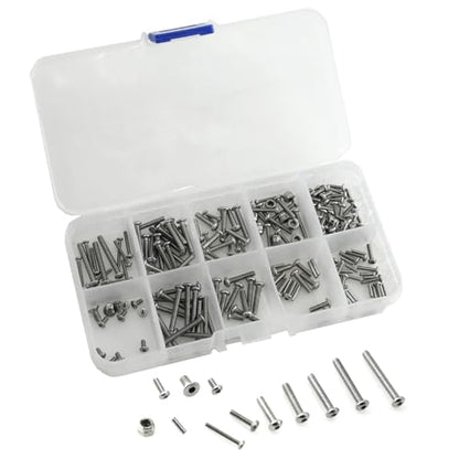 RC Screw Kit Screws Assortment Set 1/18 RC Crawler Parts for TRX4M 1/18 RC Crawler