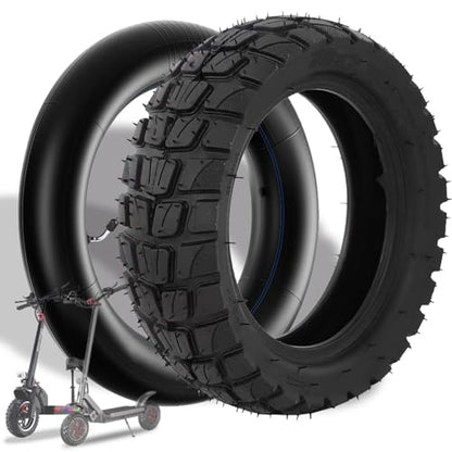 10 Inch 10x2.75-6.5 Off-road Rubber Outer Tire with Inner Tube Suitable for Speedway 5 Dualtron 3 Hover-1 Alpha Hiboy Titan PRO Electric Scooter Explosion-Proof Super-Grip - color: inner&outer tire*1 set