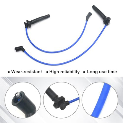 4Pcs 55004 RC-FX101 Spark Plug Ignition Wires Set Compatible with Subaru Impreza 2005-2011, Replaces 55004 FX101 175-6219