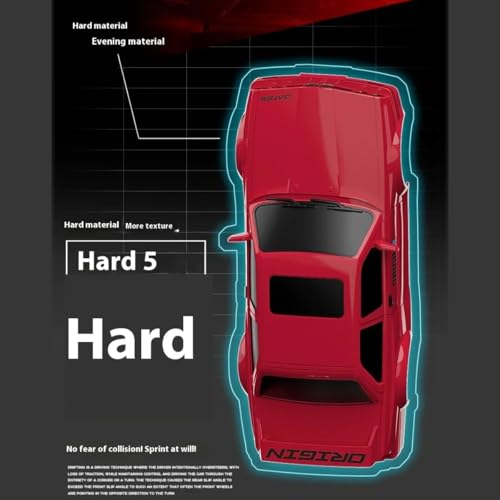 HTLNUZD 1/16 E30 RC Car - Retro Sports High-Speed 2.4G 4WD Hobby Model | Adult Collectible Gift (1/16 Red E30) - color: 1/16 Red E30