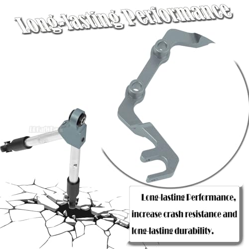 RC Front Tie Rods with Stabilizer Upgrades Part for 1/10 Slash 4X4 LCG,Alloy Aluminium Front Positive and Negative Teeth Pull Rod + Fixed Code Combination-Set,Titanium - color: Titanium - (Front Tie Rods)