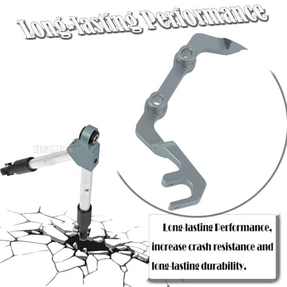 RC Front Tie Rods with Stabilizer Upgrades Part for 1/10 Slash 4X4 LCG,Alloy Aluminium Front Positive and Negative Teeth Pull Rod + Fixed Code Combination-Set,Titanium - color: Titanium - (Front Tie Rods)