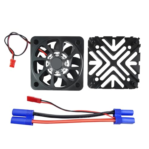 Aluminum RC Motor Heatsink Cooling Fan | Upgrade Parts, For 1/5 Arr-ma Kraton 8S, RC Car Truck Buggy