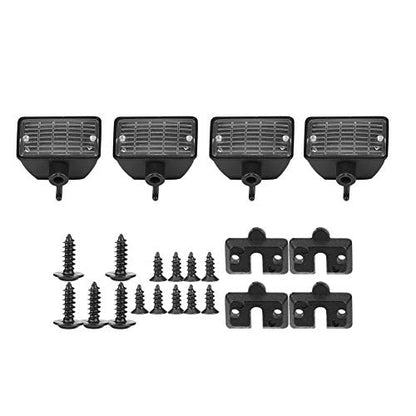 Dilwe RC Car Light Cover, 4 Pcs LED Light Shade Universal Lampshade for HSP REDCAT AXAIL scx10 Scale RC Model Crawler LED Kit()