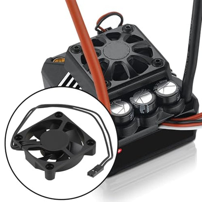 SING F LTD 2Pin Cooling Fan MP4510SH 30860400 Compatible with EzRun Max5 ESC 45x45x10mm 6V-8000RPM 0.30A