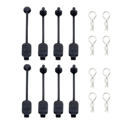 Rc Body Clips Suitable for 1/12 1/14 1/16 4X4 RC Off-Road Truck Car Shell Pin Clip,Rc Car Parts