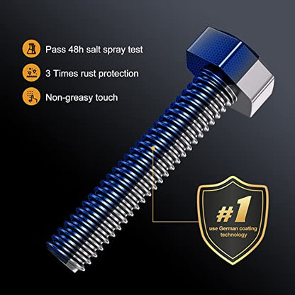 660Pcs M2 Screws Set Black, M2 x 4/6/8/10/12/16/20/25/30mm Hex Socket Head Cap Screws Nuts Washers Assortment Kit, 12.9 Grade Alloy Steel Assorted Screws, Fully Machine Threaded, Allen Socket Drive - size: M2 Socket black