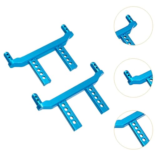 Colaxi 2X 1/16 RC Car Body Post Mounts Spare Parts Replacing Front and Rear Shell Columns Column Mounts for 16102Pro Trucks DIY Accs, Blue