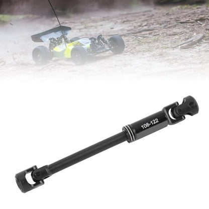 RC Drive Shaft, Metal RC Car Crawler Drive Shaft with Screws for SCX10 1/10 Cars (108-122MM - size: 108-122MM