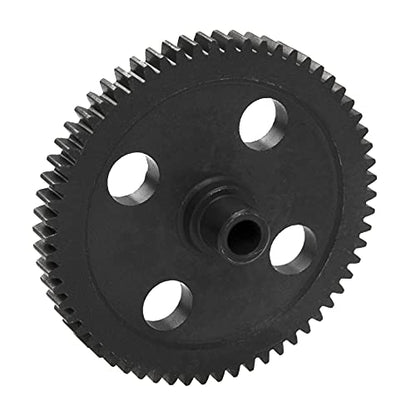 ShareGoo Metal Spur Diff Differential Main Gear 62T & 17T Pinion Motor Gear Center Reduction Compatible with WLtoys 12428 12423 1/12 RC Crawler Car