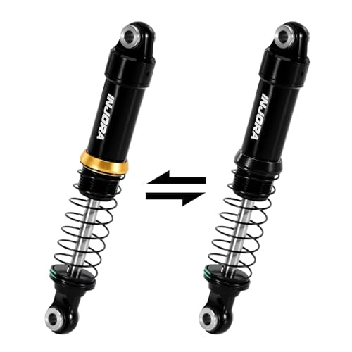 INJORA Black Aluminum LS 59mm Oil Shock for Redcat Ascent-18 HPI Venture18 - color: Black