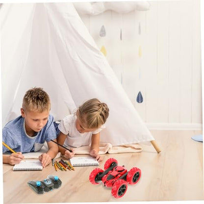 Double-Sided Off-Road Car Rotation High-Speed Flips Trick Vehicle for Design Crash-Resistant Car for Indoor Outdoor Play